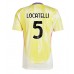 Maillot de foot Juventus Manuel Locatelli #5 Extérieur vêtements 2024-25 Manches Courtes